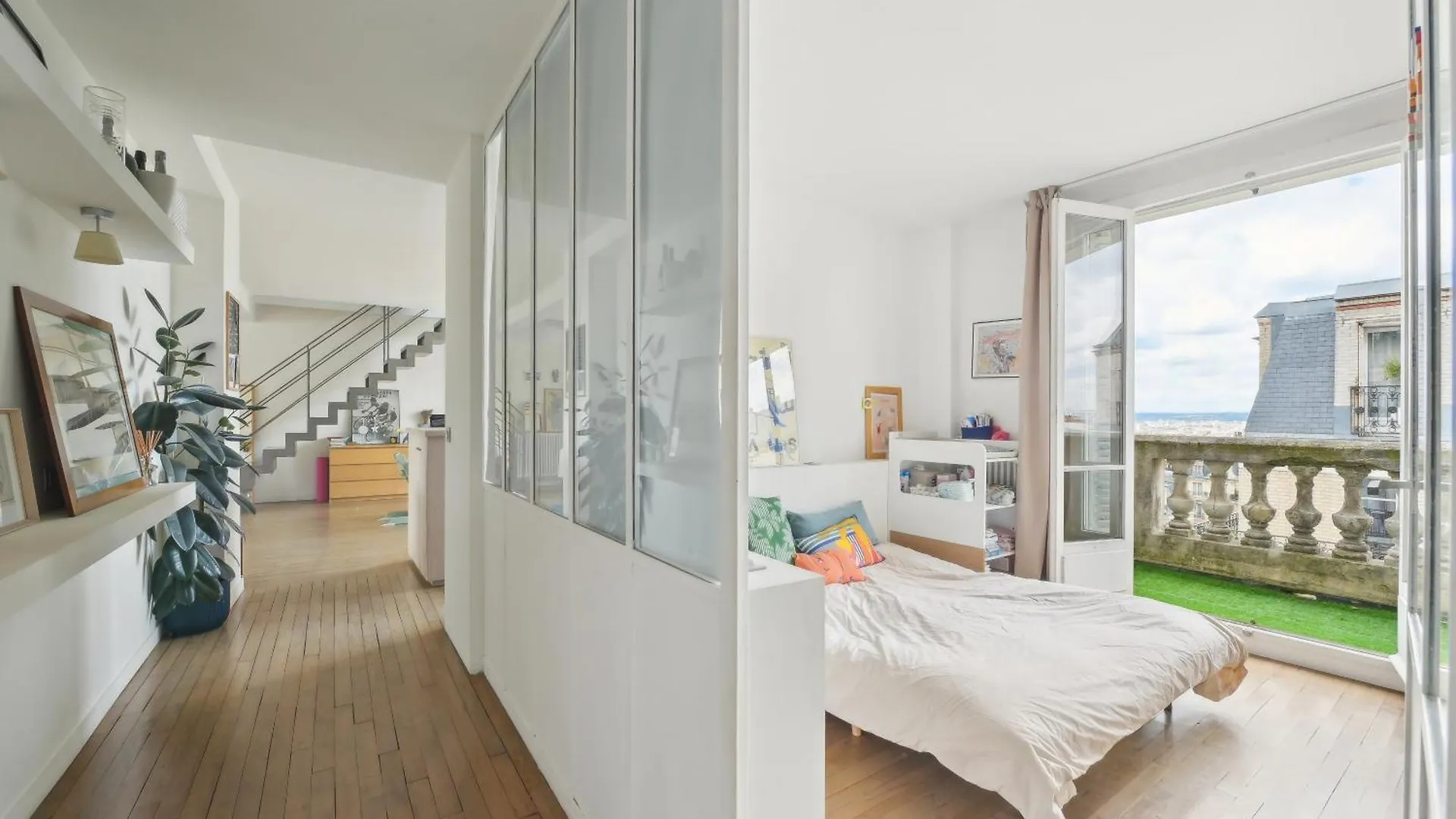 شقة Montmartre Vineyard Duplex